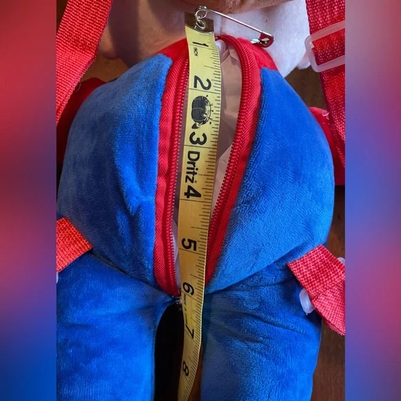 Backpack. Kid’s plush Mario. NWT - Picture 5 of 8